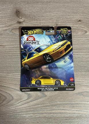 Hot wheels premium nissan skyline gt-r r32 pandem хот вілс ніссан скай
