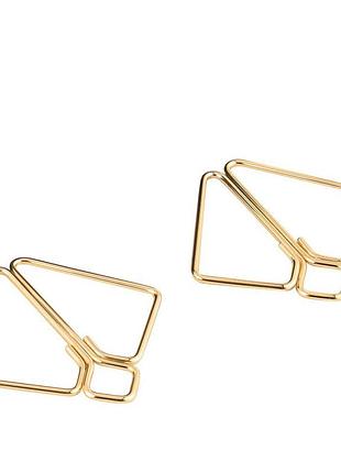Зажимы для сосков lockink nipple clamps - golden 4