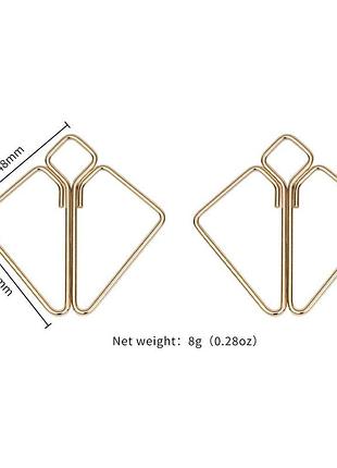 Зажимы для сосков lockink nipple clamps - golden 5