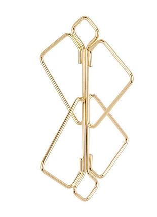Зажимы для сосков lockink nipple clamps - golden 6
