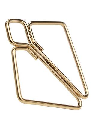 Зажимы для сосков lockink nipple clamps - golden 7