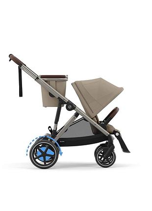 Прогулянковий візок з поворотним сидінням cybex egazelle s tpe almond beige