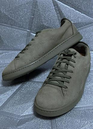 Кроссовки кожаные детские 35 размер (22,5 см стелька) clarks хаки натуральная кожа для мальчика детская обувь
