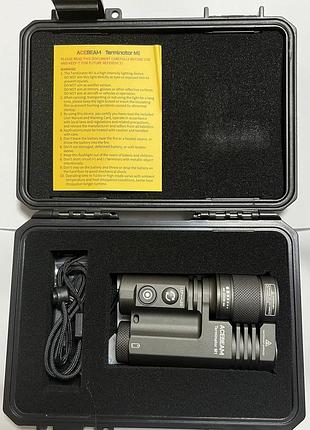 Acebeam terminator m1 белый свет 6500к