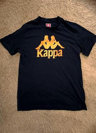 Черная футболка kappa с крупным оранжевым логотипом
спортивная футболка kappa big logo (оригинал)
хлопковая футболка kappa — классика спортивного стил