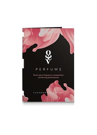 Духи с феромонами для женщин obsessive perfume floral - spicy sample, восточный пряный аромат, 1 мл.