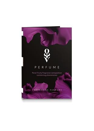Духи с феромонами для женщин obsessive perfume floral - fruity sample, цветочно-фруктовый аромат, 1 мл.