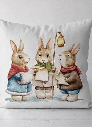 Подушка декоративная soft коляда 45x45 см (45pst_22ng001)
