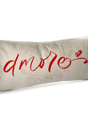 Подушка для дивану оксамитова amore 50x24 см (52bp_24l006)