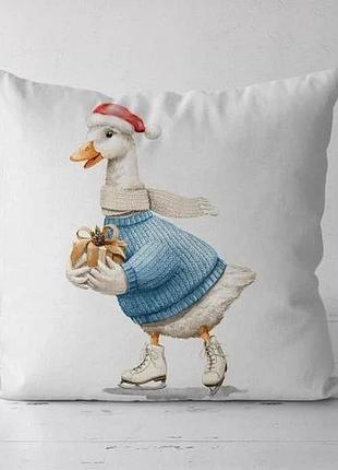 Подушка декоративная soft гусь 45x45 см (45pst_22ng033)