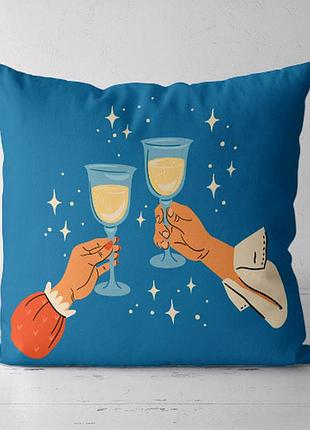Подушка декоративная soft за нас! 45x45 см (45pst_23ng024)