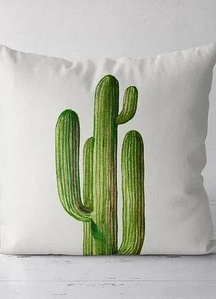 Подушка декоративная soft кактус 45x45 см (45pst_ex018)