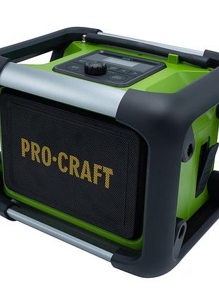 Акумуляторний радіоприймач procraft pjs20 (без акб та зп)