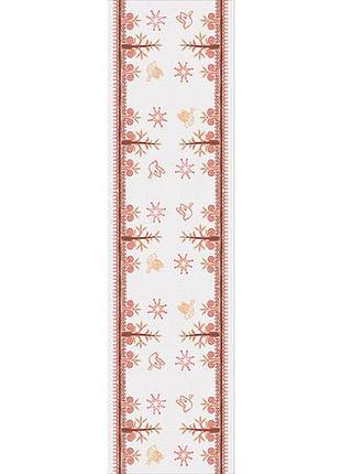 Дорожка на стол зірка та пташки 150x40 см (dr_25ng005)