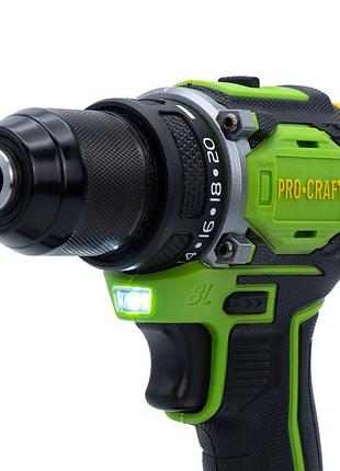 Шуруповерт procraft pa18pro (з 1 акб 2аг) 7