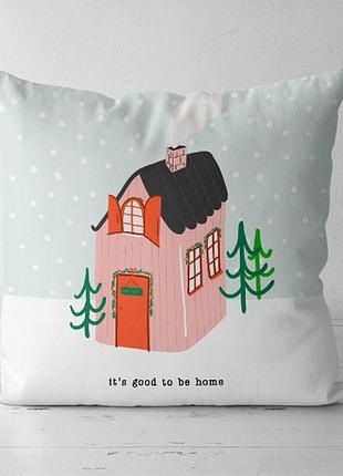 Подушка декоративная soft it's good to be home 45x45 см (45pst_23ng009)