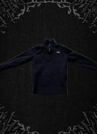 Дитяча дівчача хлопчача тепла кофта светр шерстяна лакоста lacoste