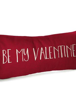 Подушка для дивана бархатная be my valentine 50x24 см (52bp_17l002)