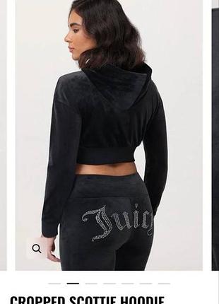 Оригінальне вкорочене худі juicy couture 4