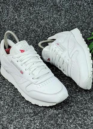 Reebok classic кросівки з натуральної шкіри 37,5 розмір