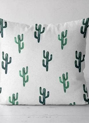 Подушка декоративная soft кактусы 45x45 см (45pst_urb014)