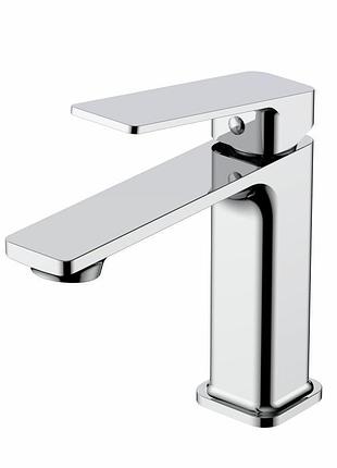 Змішувач для раковини низький qtap capricorn, chrome (k26) qtcap1060102c48219