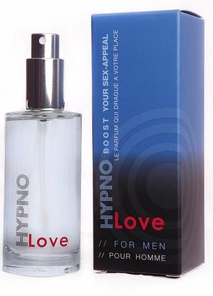 Духи с феромонами для мужчин hypno-love for man, 50 мл.