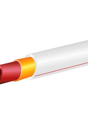 Труба ppr blue ocean "белый" fiber-g армированная стекловолокном 20х2,8