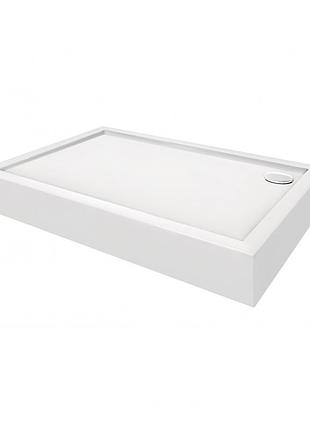 Душевой поддон qtap tern 3012812 120x80x12 см + сифон