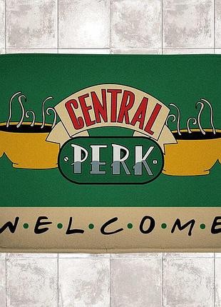 Килимок для ванної водопоглинаючий антиковзаючий central perk 58х38 см (van_24f069)