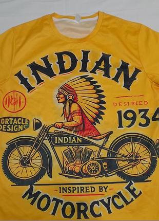 Мотофутболка стильная - indian motorcycle 1934 - l