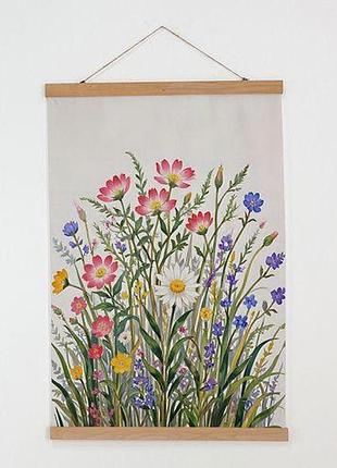 Постер тканевый на стену garden flowers 60х93 см (tpsr_25f025)