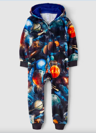 Пижама сплошная boys space fleece children's place