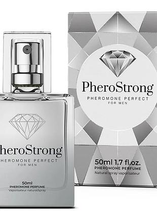Туалетная вода с феромонами для мужчин pherostrong perfect for men, 50 мл.