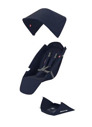 Комплект текстиля для прогулочной коляски сидения greentom classic f blue