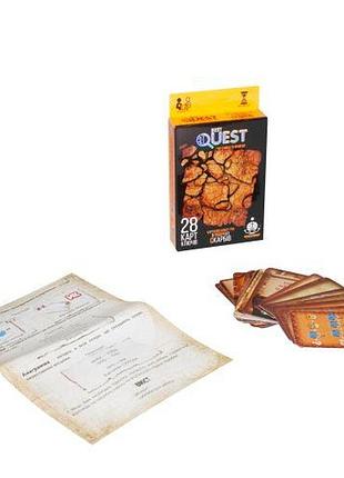 Карточная квест-игра "best quest: в поисках сокровищ" (укр)