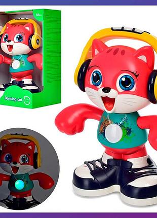 Детская интерактивная игрушка танцующий кот hola e721 музыкальная игрушка