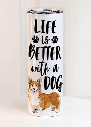 Термочашка life is better with a dog 650 мл (ter_24a049)