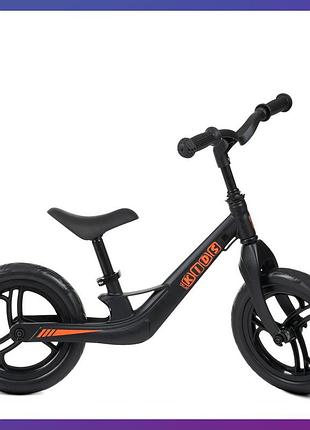 Дитячий біговел велобіг 12 дюймів на магнієвій рамі prof1 kids lmg1249 чорний