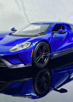 Детская машинка металлическая bburago ford gt 18-43043