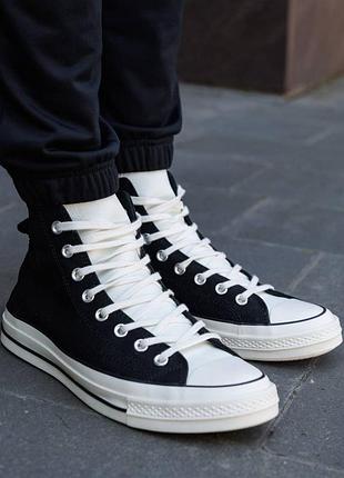 Converse chuck taylor classic black high 7
