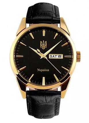 Часы наручные 9073gdbk-b skmei, gold- black(men), ukraine
