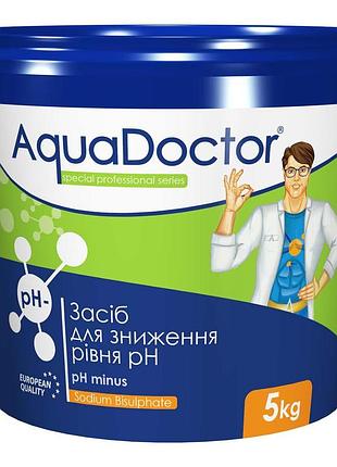 Средство для снижения уровня ph aquadoctor ph minus 5 кг.