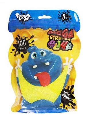 Слайм "mega stretch slime" 500 г укр желтый