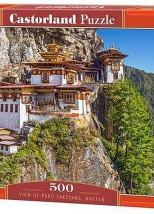 Пазлы вид на paro taktsang. bhutan, 500 элементов