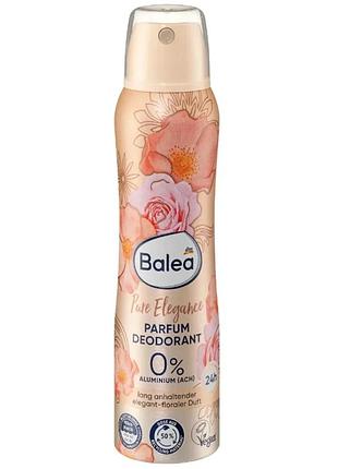 Парфюмированный дезодорант balea pure elegance 150 мл