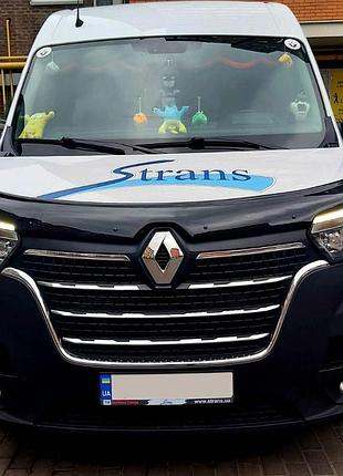 Дефлектор капота 2020-2026 (eurocap) для renault master рр