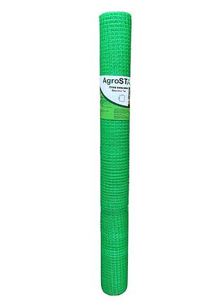 Сітка вольєрна 12*14"agrostar"1*50 м (зелена)