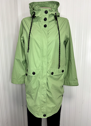 Стильный фисташковый дождевик next rainwear collection (размер s/36)