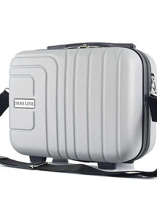 Бьюти кейс semi line 18l light grey (t5762-1)